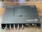 Immaculate Azden FMX-42A Portable Field Mixer, Power Supply, Soft Case Used. Price: $199.00.