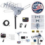 Amplified Outdoor Hdtv Antenna - 150 Miles Range, Dual Support, Tools Free New. Price: $151.99.