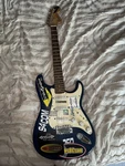 Fender Squier Stratocaster 6-STRING Electric Guitar (cos Dam) Used. Price: $100.00.