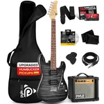 Pyle Electric Guitar Kit With Amp, Full Size Instrument 39, Black New. Price: $246.99.