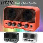 Lekato Bluetooth 5.0 Guitar Amplifier Electric 5W Rechargeable 2 Channels New. Price: $29.99.
