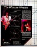 1985 Carvin Guitar Amp Ad Craig Chaquico Jefferson Starship V220 X100B Used. Price: $17.10.