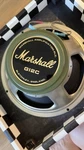Marshall Branded Celestion G12C-25 Greenback Used. Price: $99.50.