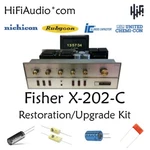 Fisher X202C Amplifier Tube Restoration Repair Upgrade Rebuild Full Kit New. Price: $165.00.