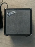 Fender Rumble 15 Bass 40W Guitar Amplifier - Black/silver Used. Price: $70.00.