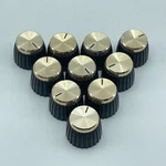 Marshall Valvestate AVT2000 Oem Amplifier Control Knobs Lot Of 10 Black Gold Vtg. Price: $44.99.