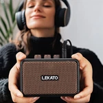 Lekato Mini Electric Guitar Amplifier 5W Dual Speakers Practice New. Price: $33.99.