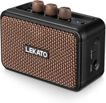 Mini Guitar Amplifier, Dual Speakers 5W, Rechargeable Electric Blueto New. Price: $47.99.