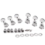 6R Acoustic/electric String Tuning Pegs Key Tuner Machine Heads Knobs Chrome New. Price: $18.05.