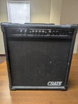 Crate BX-40 Bass Amplifier Good Condition, Very Heavy Used. Price: $100.00.