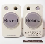 Roland MA-8 Stereo Micro Monitor Speakers Pair Tested Used From Japan. Price: $115.00.