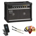 Roland JC-22 Jazz Chorus 30-WATT 2X6.5" Stereo Combo Amp Essentials Bundle New. Price: $619.00.