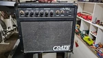 Crate EL-10G Electria Series 2 Chanel Watt Guitar Practice Amp Used. Price: $50.00.