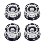 Banworks Guitar Control Knobs Metric Size 18 Spline 2 Volume Tone Black New. Price: $20.69.