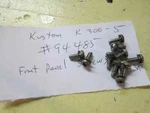 Kustom Tuck-n-roll Vintage Era K-300-5 #94XXX Front Panel Original Screws X11 Used. Price: $28.00.