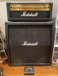 Marshall MG100HCFX And MG412ACF Guitar Amp Half Stack Used. Price: $650.00.