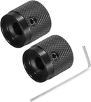 Meccanixity 2PCS Guitar Knobs Metal, Volume Tone Control Dome Black New. Price: $13.83.