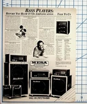 1984 Mesa Boogie Bass Amp Jaco Pastorius D-180 Roadready System Petaluma Ca Used. Price: $18.05.