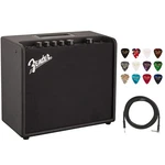 Fender Mustang LT25 Guitar Amplifier W/ Picks & Instrument Cable New. Price: $199.99.