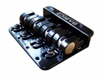 Babicz FCH4 Original Series Top Load 4-STRING Bass Bridge, Black New. Price: $184.95.