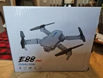 E88 Pro Foldable Drone Cool Large Capacity Battery Dual Cameras Photo+video Open. Price: $25.00.