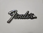 Metal Fender Logo, Likely From Guitar Case Or Amplifier, The 1970S Used. Price: $80.00.