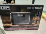 Laney Supergroup Mini-st-superg Battery-powered Stereo Guitar Combo Amplifier Open. Price: $90.00.