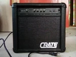 Crate BX-15 Combo Electric Bass Guitar 15W Practice Amp #R4237 Used. Price: $39.95.