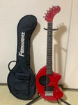 Fernandes ZO-3 Electric Guitar With Built-in Amplifier Red ZO3 Zosan Used. Price: $268.00.