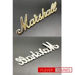 Marshall Mark Vintage Type Amplifier Small Gold LOGO00008 150MM X 40MM F/s New. Price: $54.99.