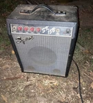 Squier Model SK15B Guitar Amplifier Used. Price: $75.00.