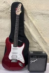 Austin AU733 Solid Body Electric Guitar, Gig Bag & Traynor Studio Mate 10 Amp Used. Price: $189.99.