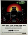 Trace Elliot Print Ad 1980S Bassist Graphic Preamp Sound Used. Price: $13.50.