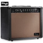 Stagg 40 Usa Acoustic Guitar Amplifier With Spring Reverb + 10" Speaker New. Price: $279.99.