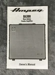 Vintage Ampeq BA300 Bass Guitar Amplifier Owner's Manual Original Very. Price: $12.95.
