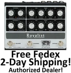 New Tone King Royalist High Voltage Tri-tube British Preamp Guitar Effects Pedal. Price: $599.99.