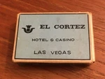 Vintage Cortez Hotel Casino Las Vegas Mini Deck Of Playing Cards Box Unspecified. Price: $9.00.