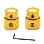 Saphue Guitar Dual Concentric Stacked Control Knobs Sets Metal With Gold New. Price: $17.99.