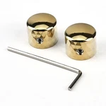Ovsal 2PCS Aluminum Alloy Electric Bass Guitar Knobs 6.5MM-2 Pieces, Gold New. Price: $16.36.