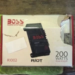 Boss Audio Systems Riot R1002 2-CHANNEL Car Amplifier 200W Rms Open. Price: $45.00.
