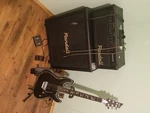 Schecter Damien Platinum 6 With Randall RX120RH Half Stack. Boss MT2+GE7. Used. Price: $1200.00.