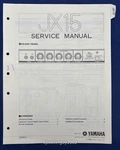 Original Yamaha JX15 Guitar Amplifier Service Manual Unspecified. Price: $19.95.
