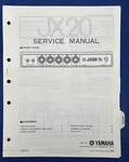 Original Yamaha JX20 Guitar Amplifier Service Manual Unspecified. Price: $19.95.