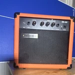 Demusea Bass Amplifier Combo Orange, Model GB-20, For Guitar Open. Price: $70.00.