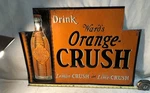 1920S Original Orange Crush Tin Sign Lemon Lime Elwood Myers Co Used. Price: $295.00.