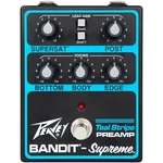 Peavey Bandit Supreme Teal Stripe Preamp Effects Pedal New. Price: $199.99.