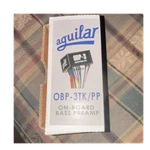 Aguilar OBP-3TK/PP On-board Bass Guitar Preamp W/ Pots & Wiring Harness, Black Open. Price: $155.00.