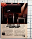 Vintage Gallien-krueger Gk Series Amp Music Equipment Magazine Ad Ephemera Used. Price: $17.10.
