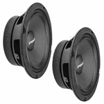 Prv 6.5" Midrange Shallow Speaker 6MR200A-4 Slim Pro Car Audio 400W Ohm Pair Open. Price: $45.00.