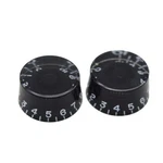 Dopro 2PCS Usa(imperial) Lp Guitar Speed Dial Knobs 24 Fine Pack Of 2, Black New. Price: $13.04.